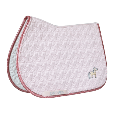 Sottosella Kentucky Testa di Unicorno Glitterata Rosa pallido Sottosella Kentucky Testa di Unicorno Glitterata Rosa pallido