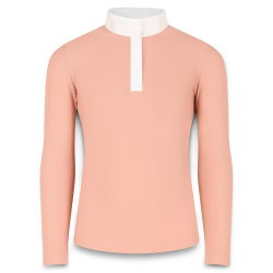 Polo da competizione Kentucky Tokyo a manica lunga per ragazza Rosa antico