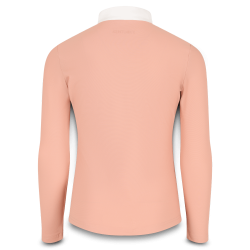 Polo da competizione Kentucky Tokyo a manica lunga per ragazza Rosa antico