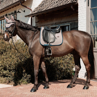 Cuffia antimosche per cavallo Kentucky pied-de-poule