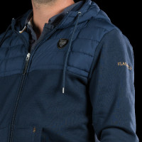 Felpa da uomo Eno Flags & Cup Blu navy Felpa da uomo Eno Flags & Cup Blu navy
