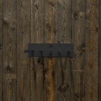 Porta tappetino Grooming Deluxe 5 pezzi Nero