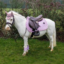 Ghette Turnout Kentucky montone Vegano Collezione Sammy Unicorno Rosa chiaro