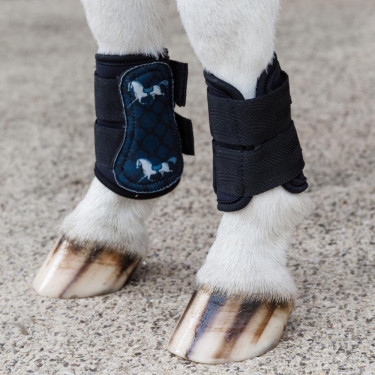 Stinchiere Turnout Kentucky motivo cavallo nero Nero