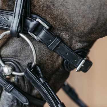 Museruola combinata Dy’on per equitazione, pull back