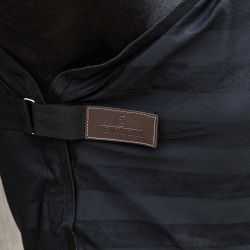 Coperta anti-mosche leggera a righe Kentucky Nero Coperta anti-mosche leggera a righe Kentucky Nero