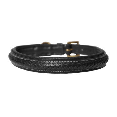Collare Intrecciato per Cane Dy'on Nero