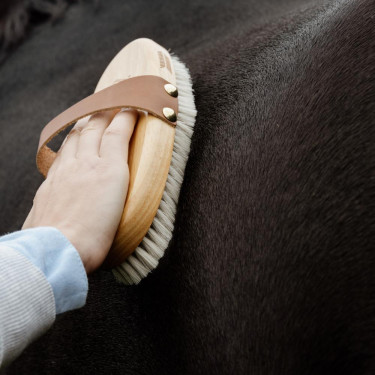 Spazzola morbida cavallo Grooming Deluxe equitazione