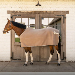 Camicia show asciugante in lana vegana Kentucky Beige