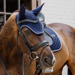 Cuffia anti-mosche Kentucky Wellington Diamond Rope Marina Blu marino Cuffia anti-mosche Kentucky Wellington Diamond Rope Marina Blu marino