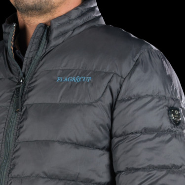 Giacca leggera da uomo Harho Flags & Cup Antracite Grigio Giacca leggera da uomo Harho Flags & Cup Antracite Grigio
