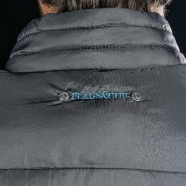 Giacca leggera da uomo Harho Flags & Cup Antracite Grigio Giacca leggera da uomo Harho Flags & Cup Antracite Grigio