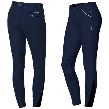 Pantaloni Flags & Cup Arola donna Blu navy