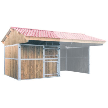 Estensione box da paddock La Gée doppia pendenza