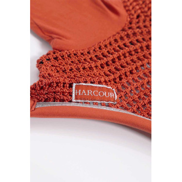 Felpa tecnica con zip Harcour Aron Marina Blu marino