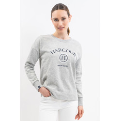 Felpa Unisex Galopea Harcour Grigio melange