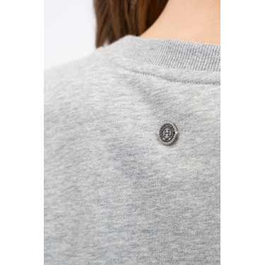 Felpa Unisex Galopea Harcour Grigio melange