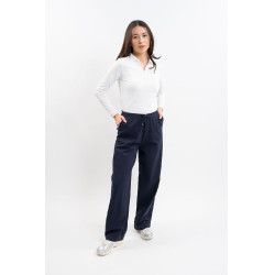 Pantaloni Pia Harcour Marina Blu marino