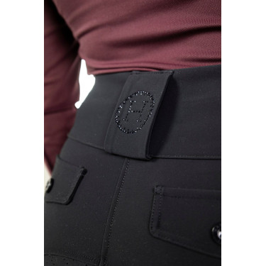 Pantaloni da equitazione Luce Harcour Nero