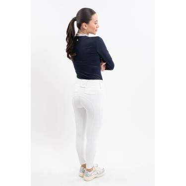 Pantaloni da equitazione Luce Harcour Bianco