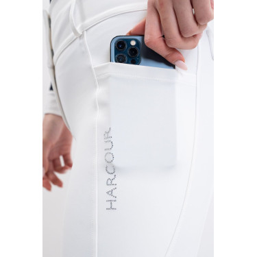 Pantaloni da equitazione Luce Harcour Bianco