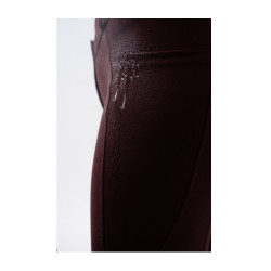 Pantaloni da equitazione Luce Harcour Melanzana Bordeaux