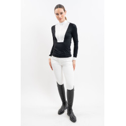 Polo da concorso Harcour Stella donna Nero Polo da concorso Harcour Stella donna Nero