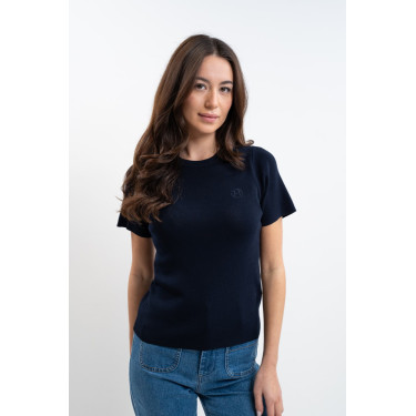 Tee-Shirt Harcour Tzimi donna Marina Blu marino