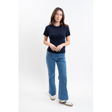 Tee-Shirt Harcour Tzimi donna Marina Blu marino