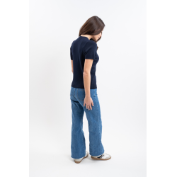 Tee-Shirt Harcour Tzimi donna Marina Blu marino