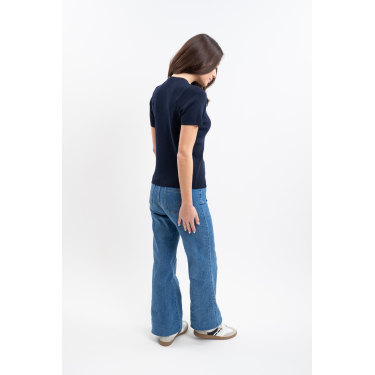 Tee-Shirt Harcour Tzimi donna Marina Blu marino