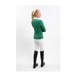 Polo da concorso Harcour Praga donna Verde smeraldo