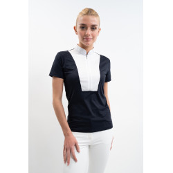 Polo da concorso Harcour Paris donna Marina Blu marino