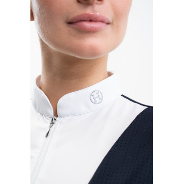 Polo da concorso Harcour Paris donna Marina Blu marino