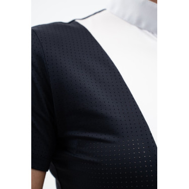 Polo da concorso Harcour Paris donna Marina Blu marino