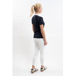 Polo da concorso Harcour Paris donna Marina Blu marino