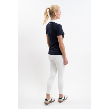 Polo da concorso Harcour Paris donna Marina Blu marino