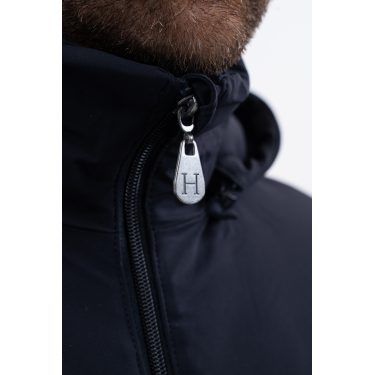 Parka lunga Harcour Robertha uomo Marina Blu marino