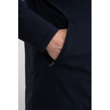 Parka lunga Harcour Robertha uomo Marina Blu marino