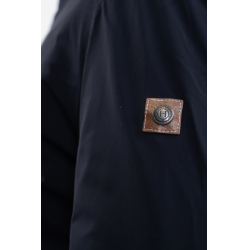 Parka lunga Harcour Robertha uomo Marina Blu marino