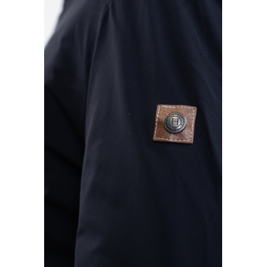 Parka lunga Harcour Robertha uomo Marina Blu marino