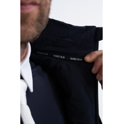 Parka lunga Harcour Robertha uomo Marina Blu marino
