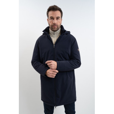 Parka lunga Harcour Robertol Marina Blu marino