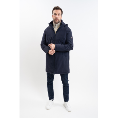 Parka lunga Harcour Robertol Marina Blu marino