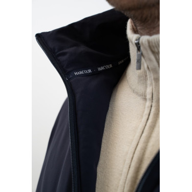 Parka lunga Harcour Robertol Marina Blu marino