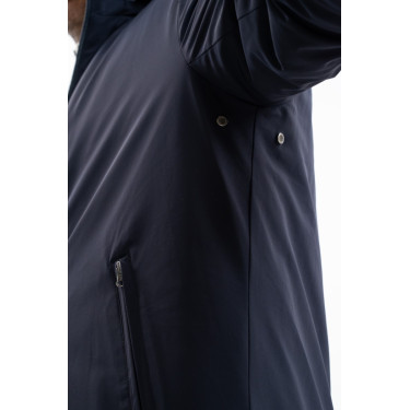 Parka lunga Harcour Robertol Marina Blu marino