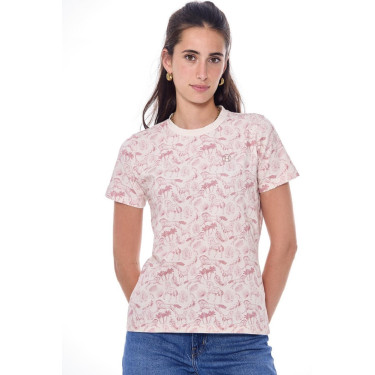 T-shirt equitazione donna Harcour Tabatha