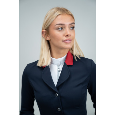 Giacca da concorso Harcour French Team Marina Blu marino