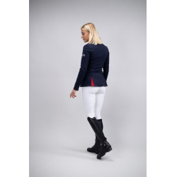 Giacca da concorso Harcour French Team Marina Blu marino