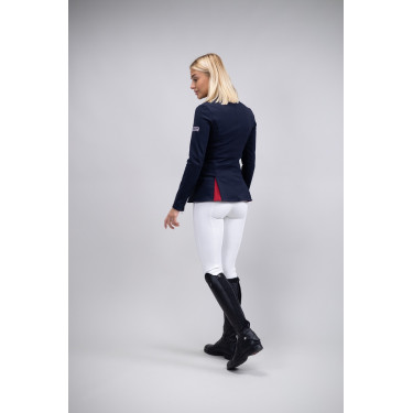 Giacca da concorso Harcour French Team Marina Blu marino